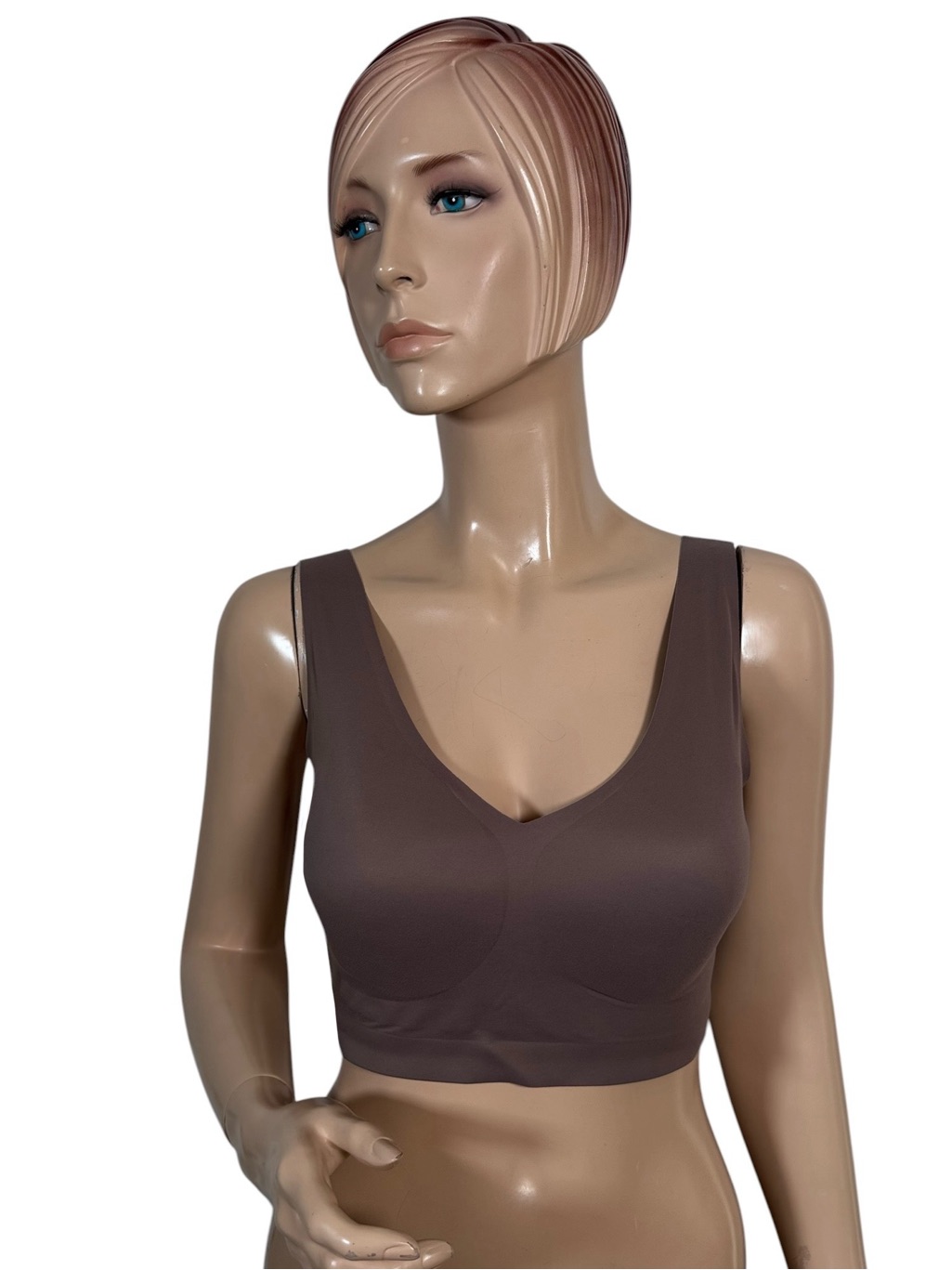 Soma Enbliss Wireless Seamless Bralette Comfort Fit Removable Pads Large